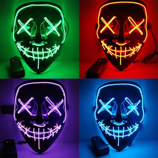 LED Purge Masker: Light Up Glow-in-the-Dark - | DenBase
