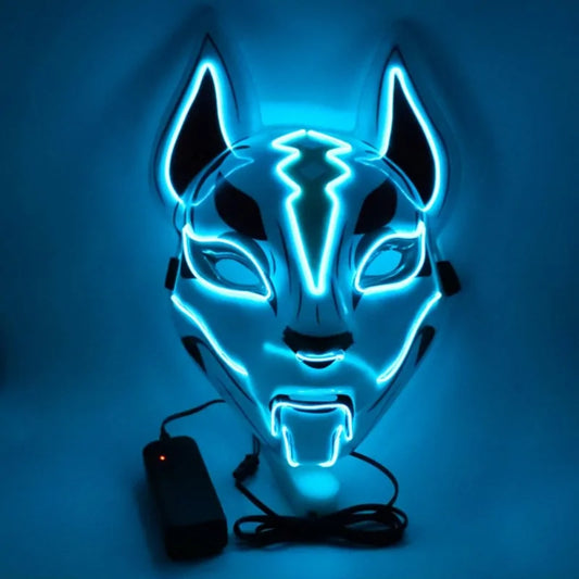 Neon LED Joker Masker